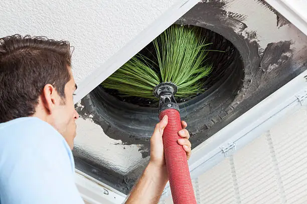 Professional air duct cleaning in Santa Ana